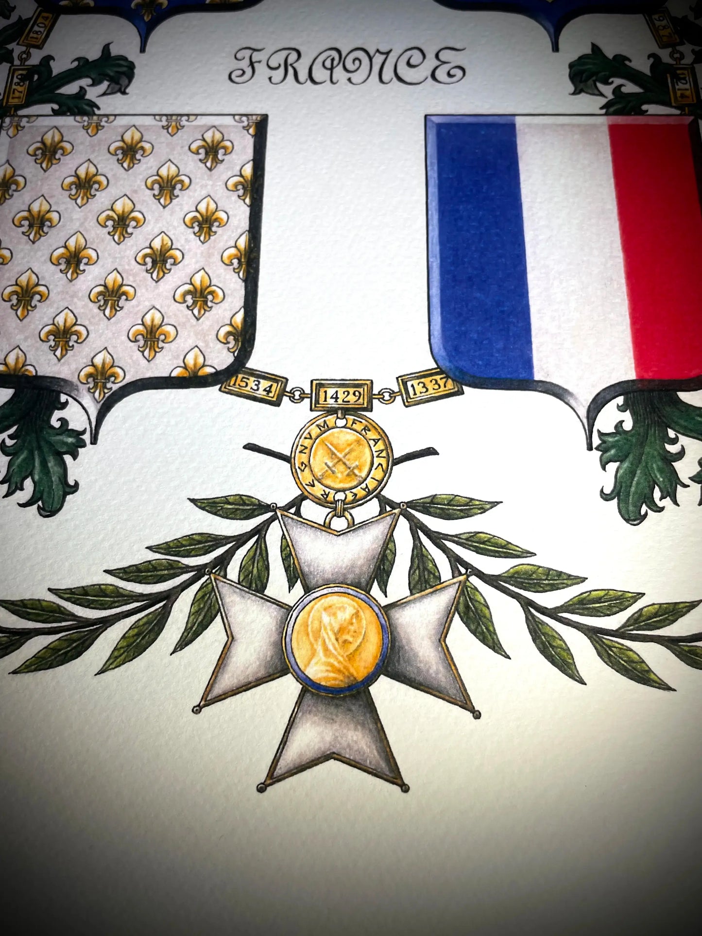 ARMOIRIES DE LA FRANCE