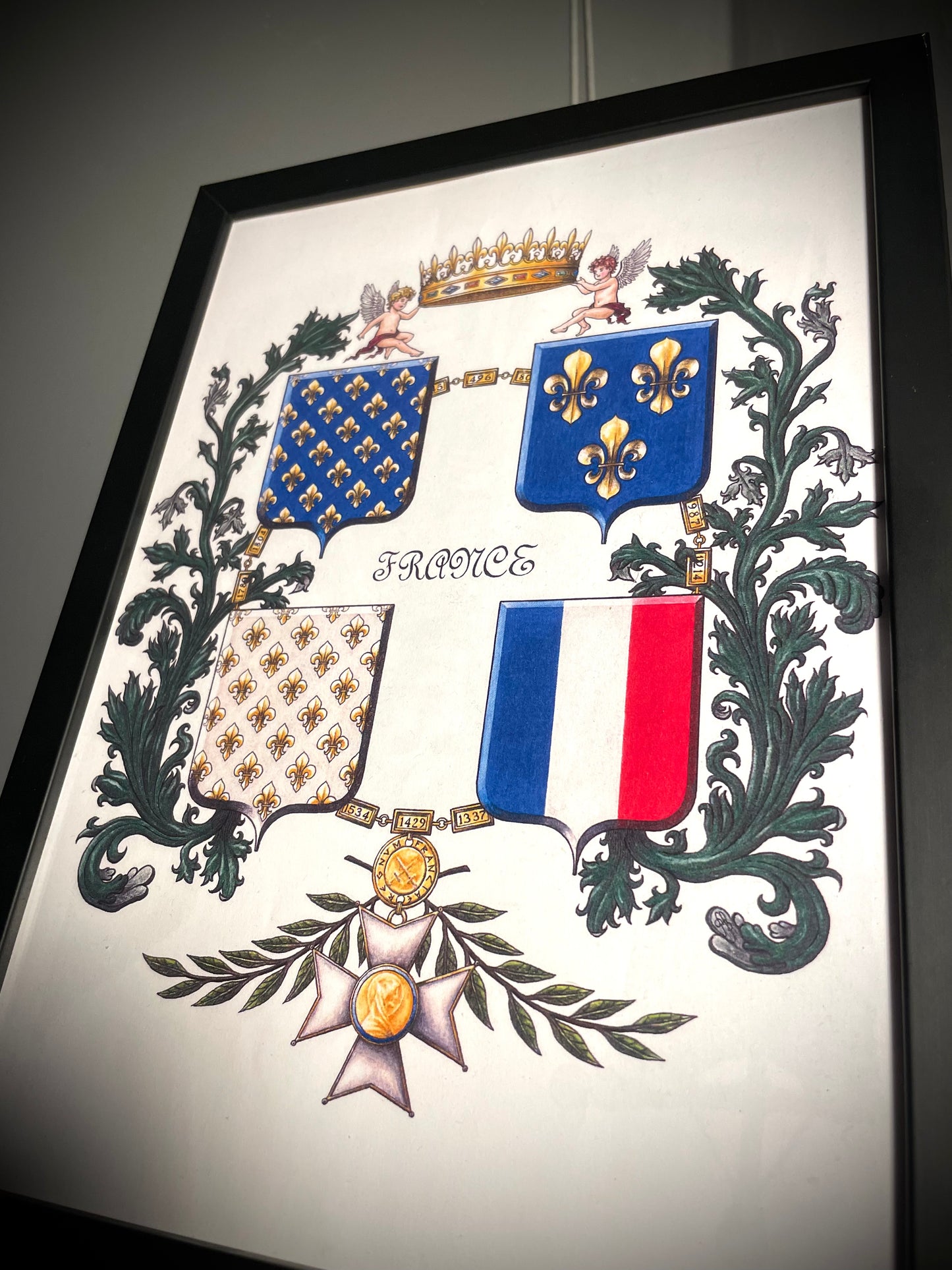 ARMOIRIES DE LA FRANCE