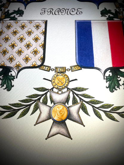 ARMOIRIES DE LA FRANCE