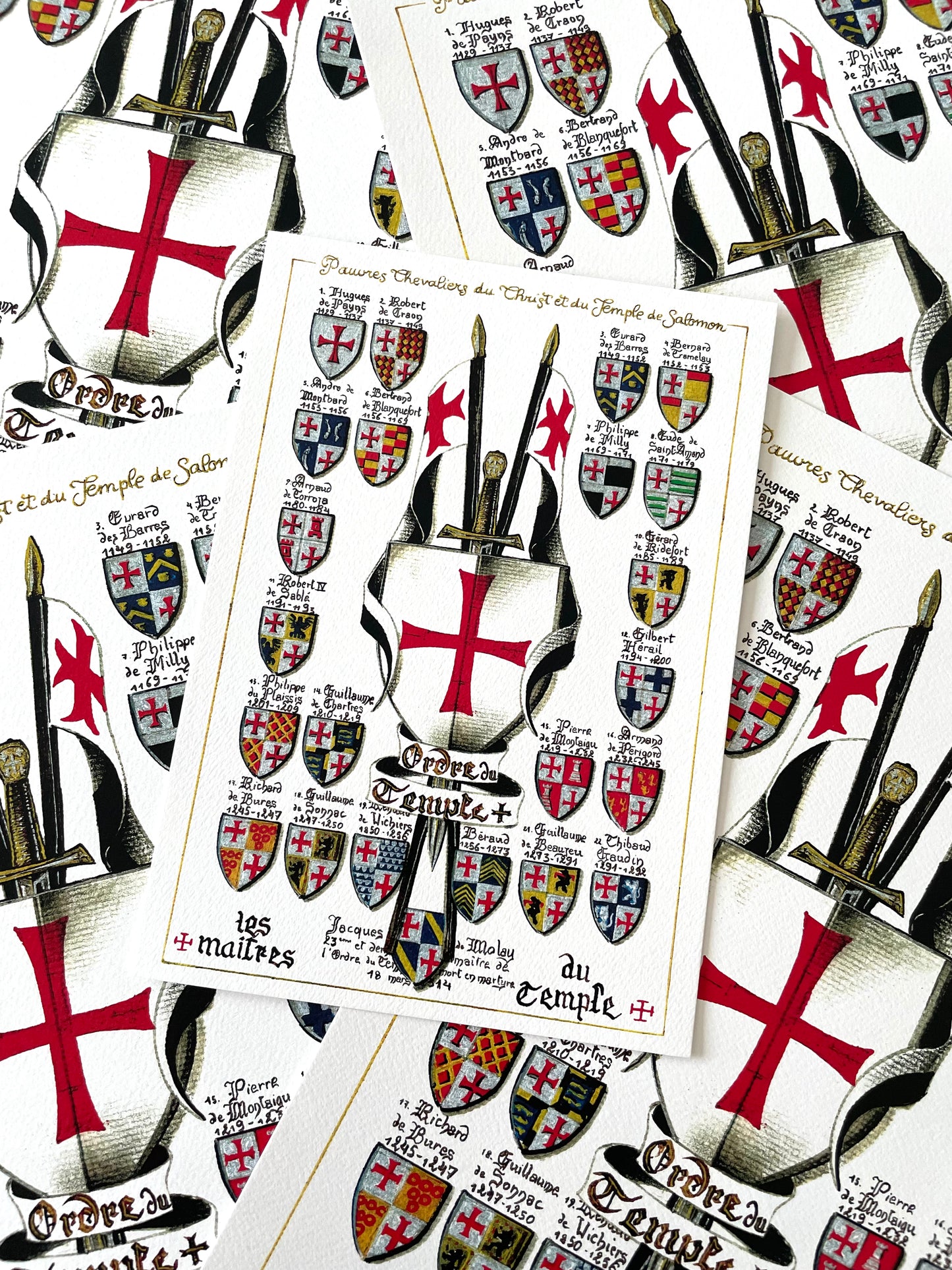 LES MAITRES DU TEMPLE