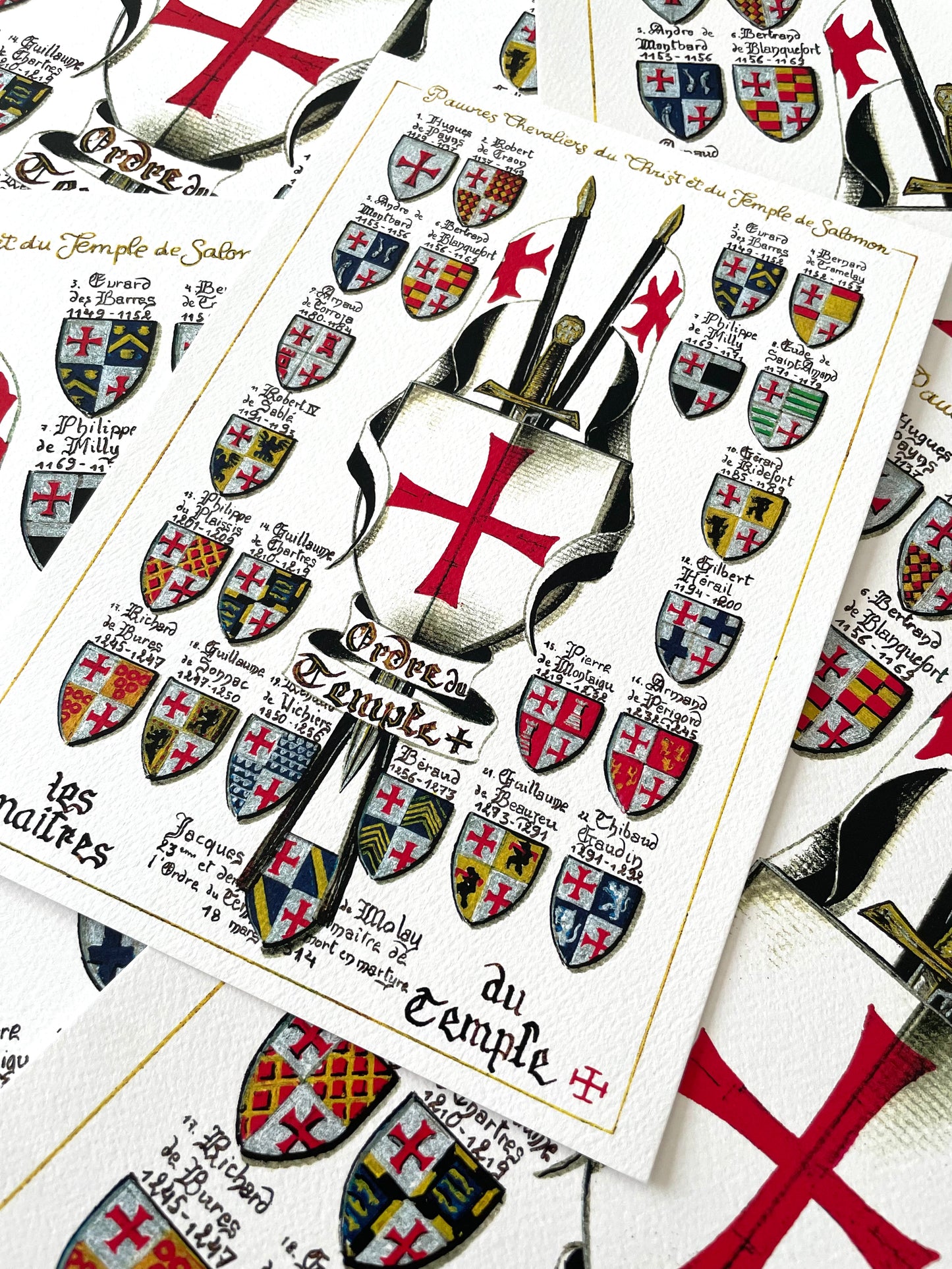 LES MAITRES DU TEMPLE