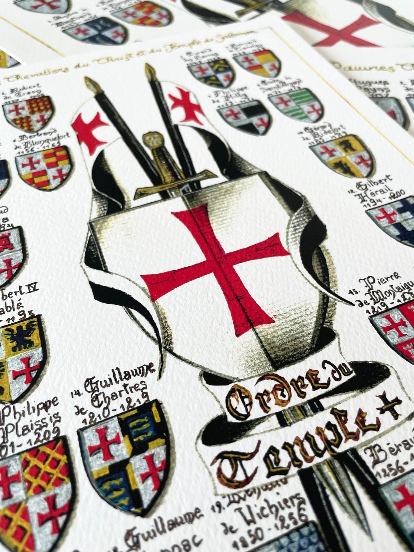 LES MAITRES DU TEMPLE