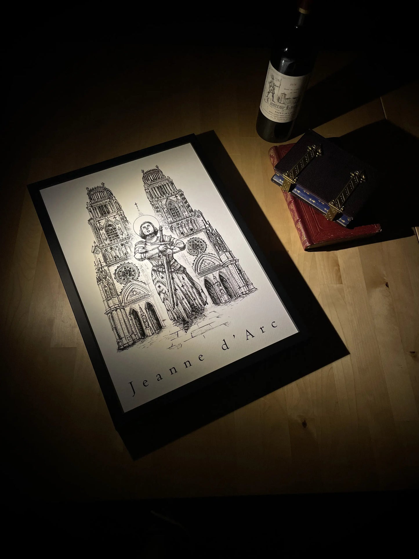 Tableau noir Jeanne d’Arc à Orléans - Atelier Patria